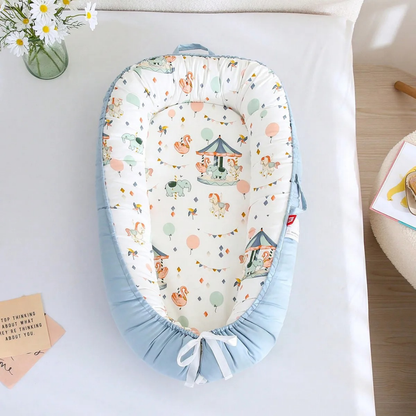 NESTSOFT – Atmungsaktives Baby-Kuschelnest