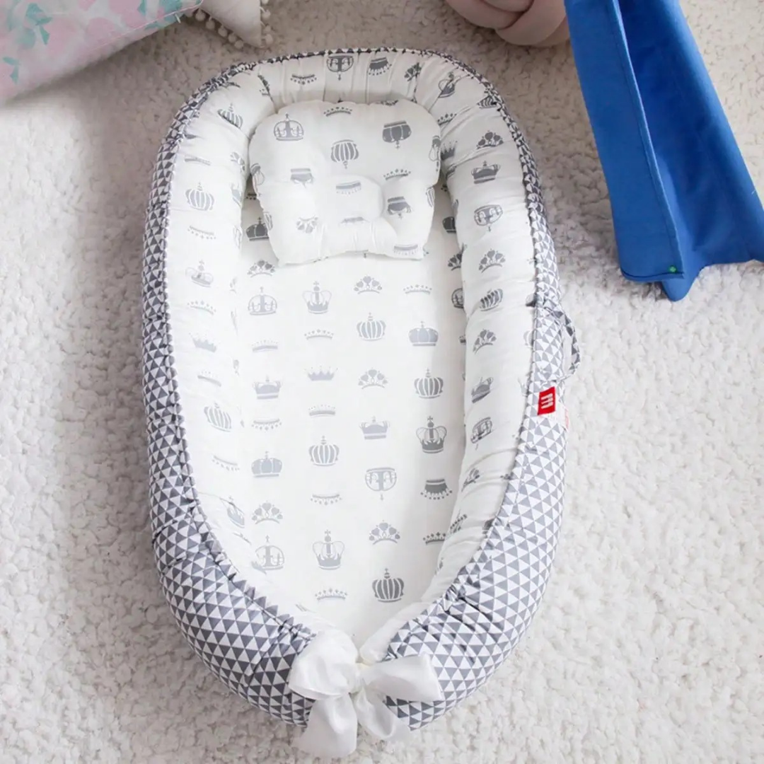 NESTSOFT – Atmungsaktives Baby-Kuschelnest